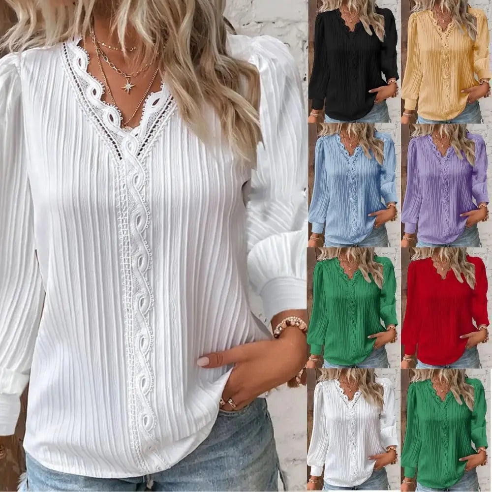 New Ribbed Knit Blouse