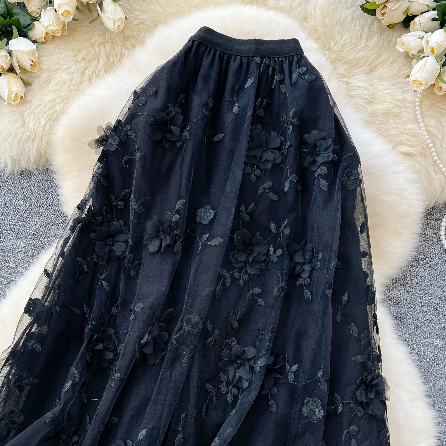 Dynamic Pleated Skirt