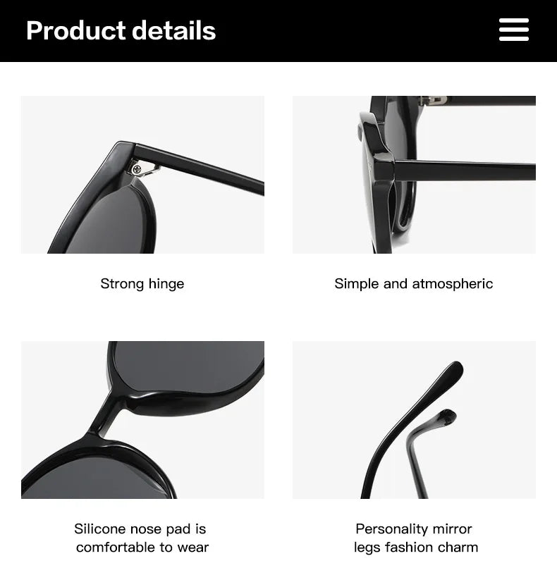 Oversized Round Sunglasses