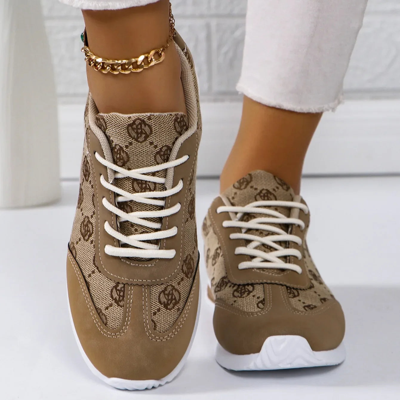 Luxurious Leather Sneaker