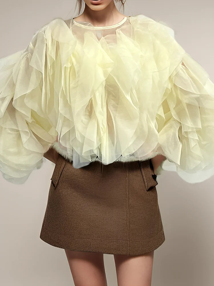 Fluid Chiffon Blouse