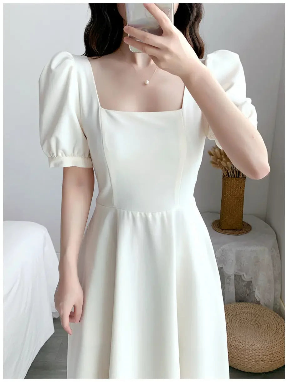 Premium Cashmere Midi Dress