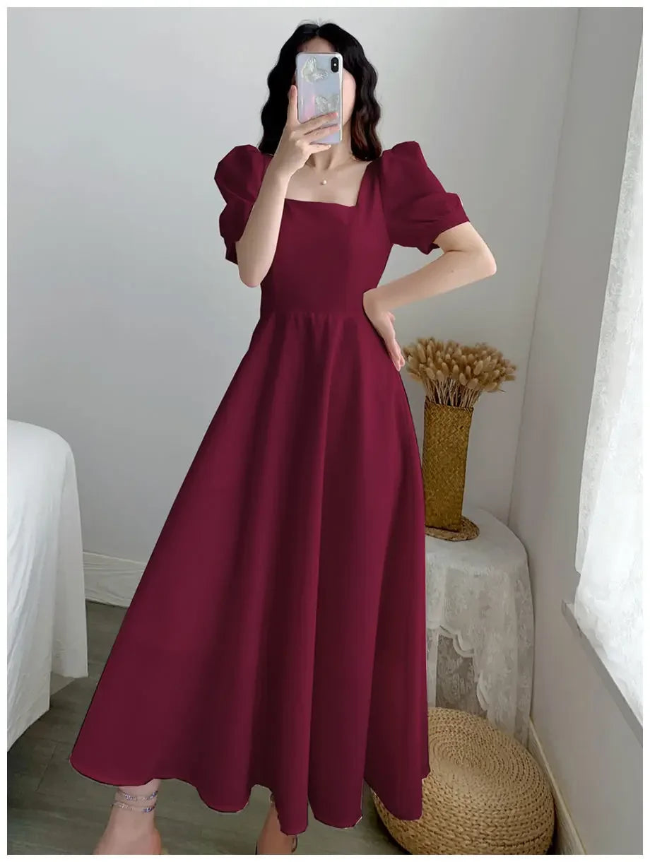 Premium Cashmere Midi Dress