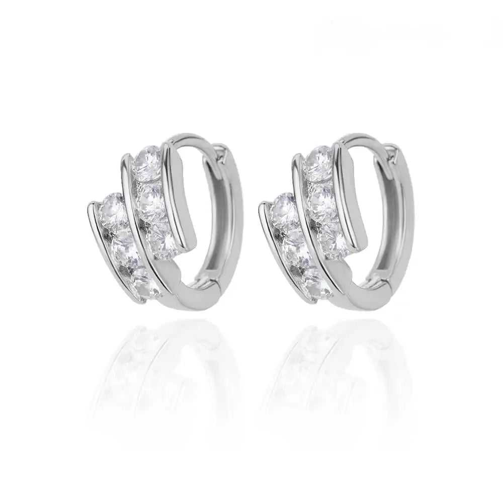 Earringsng Contrast Finish