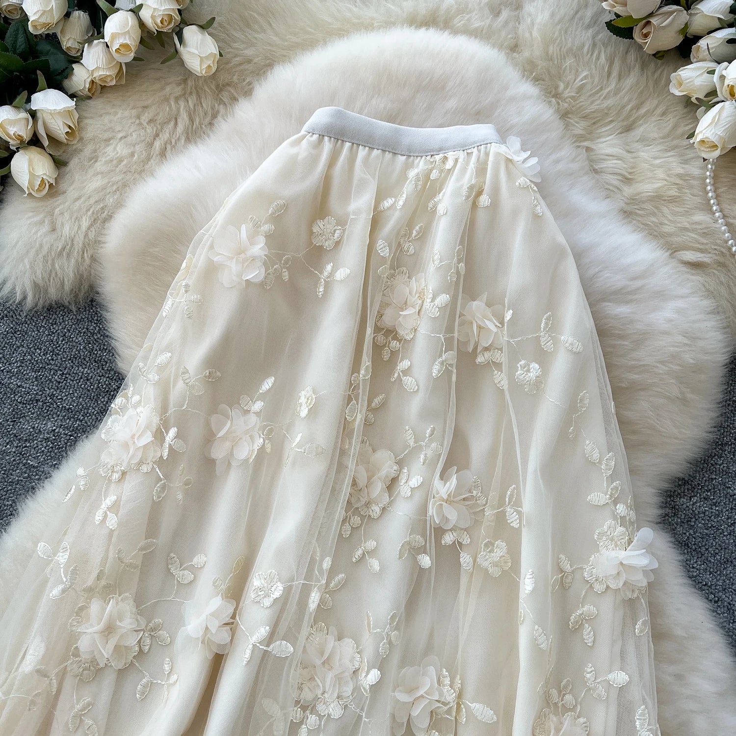 Dynamic Pleated Skirt