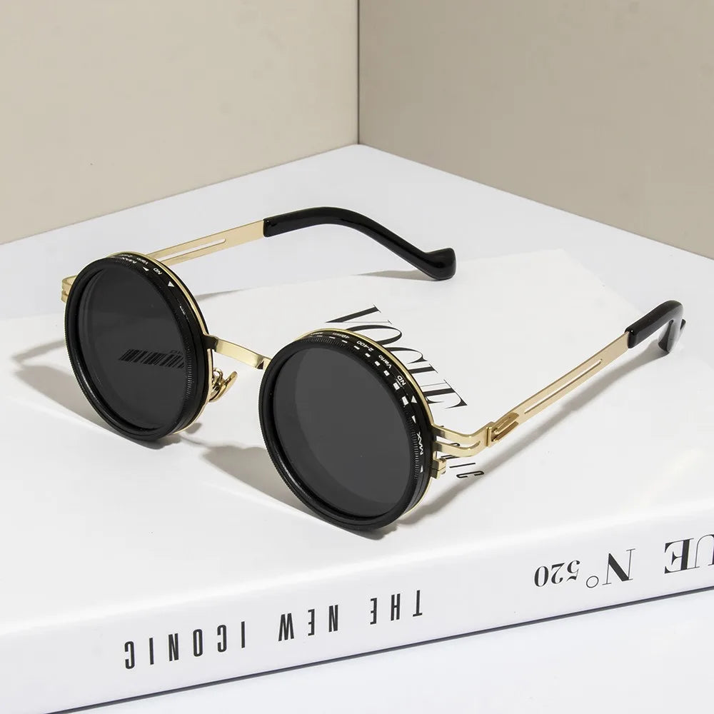 Metal Detail Sunglasses