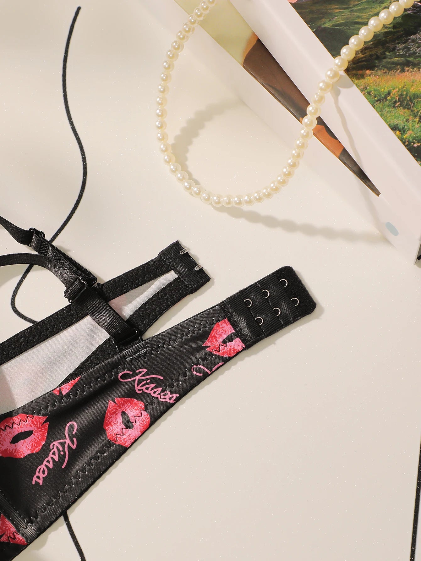 Lingerie Lace Back Cheeky Panties