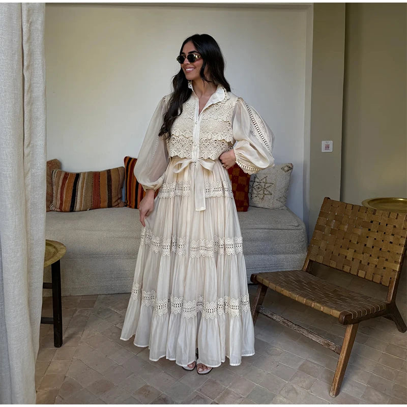 Voluminous Organza Dress