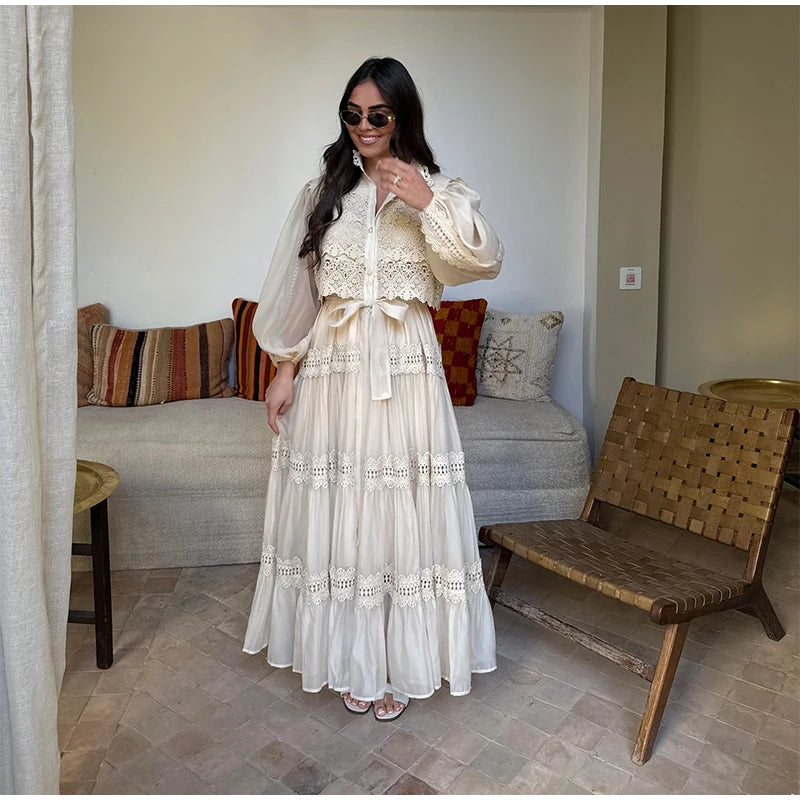 Voluminous Organza Dress