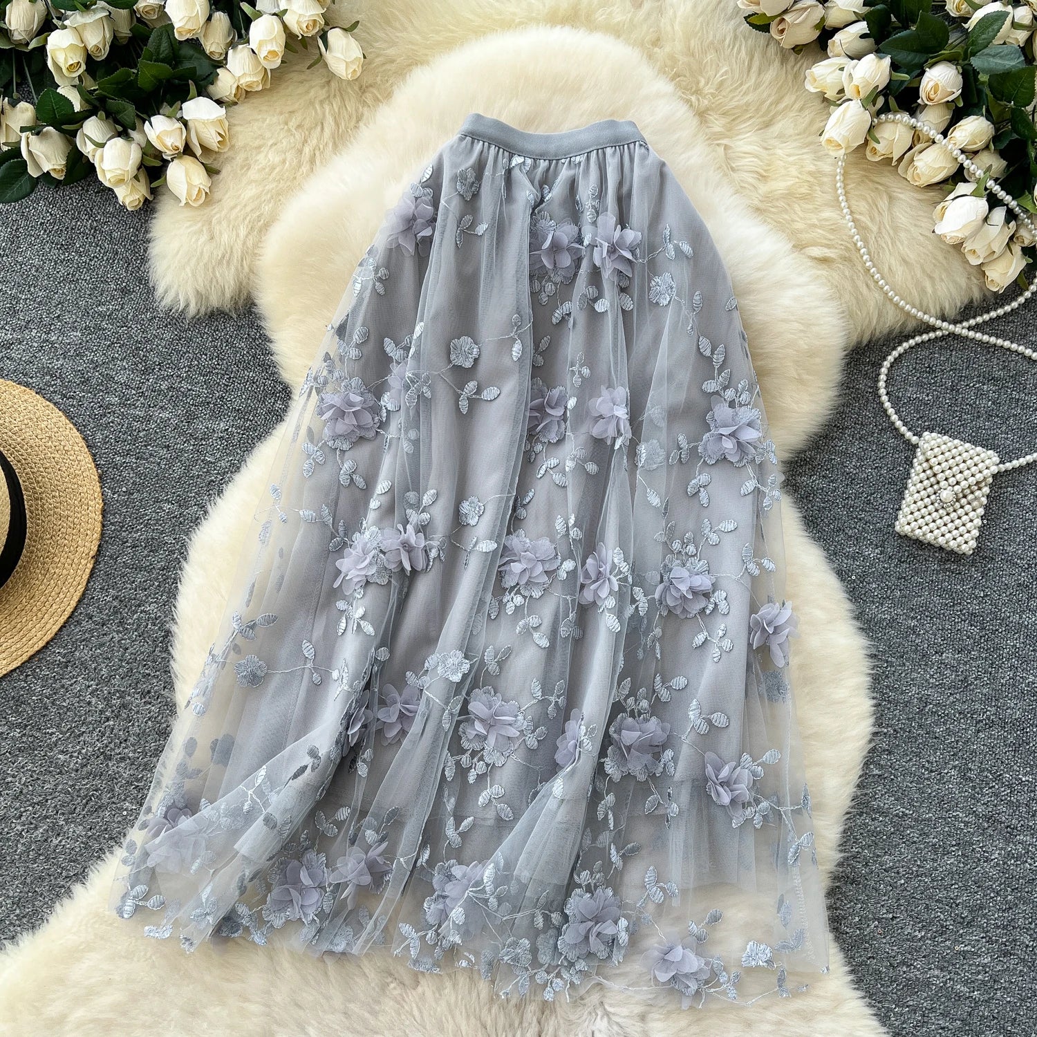 Dynamic Pleated Skirt