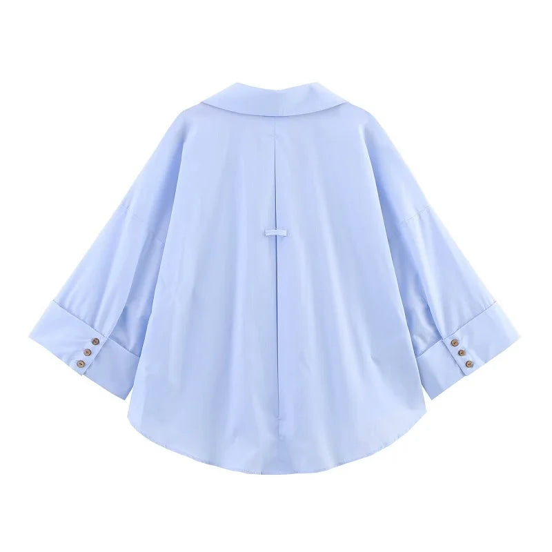 New Elegant Pleated Blouse