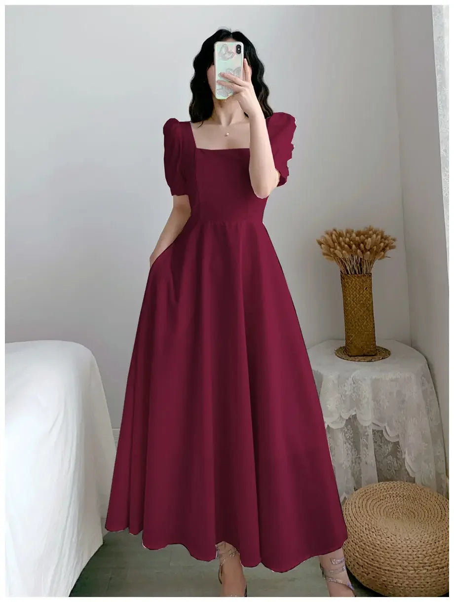 Premium Cashmere Midi Dress