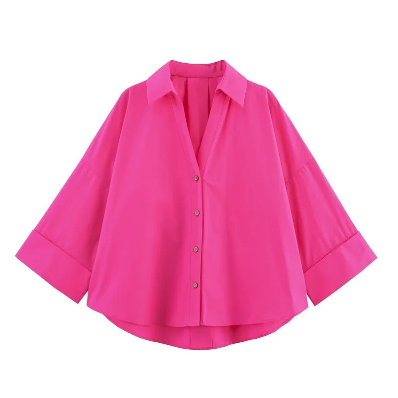 New Elegant Pleated Blouse