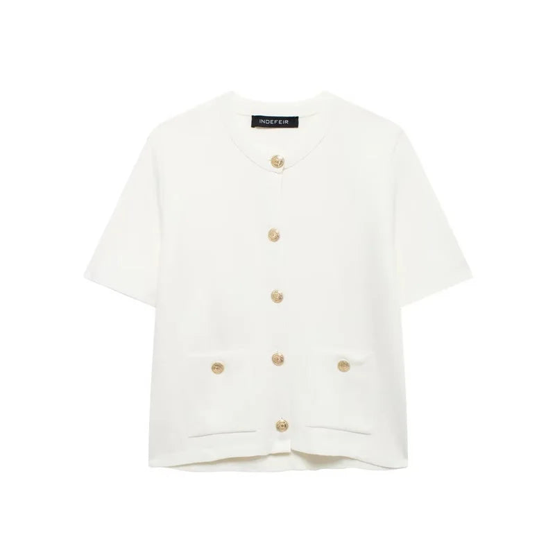 Structured Peplum Blouse