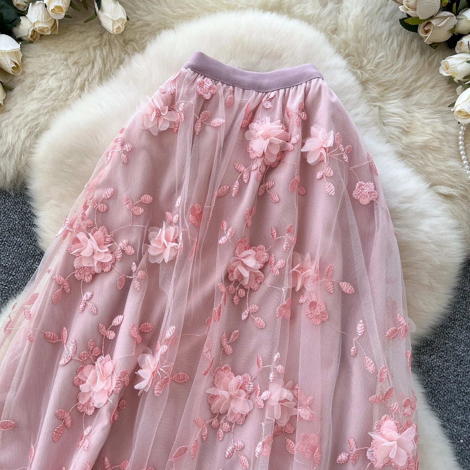 Dynamic Pleated Skirt