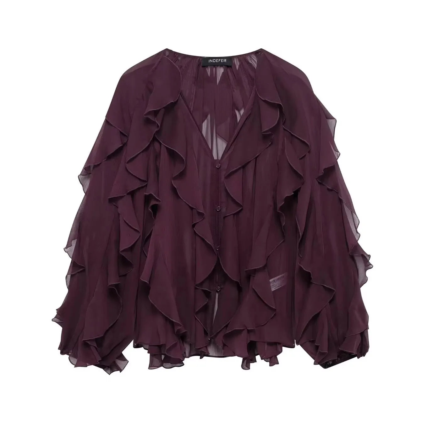 Fluid Viscose Blouse