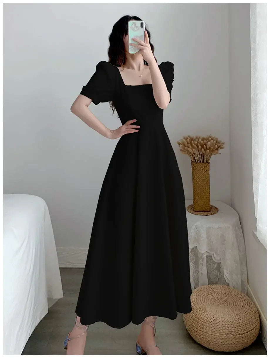 Premium Cashmere Midi Dress