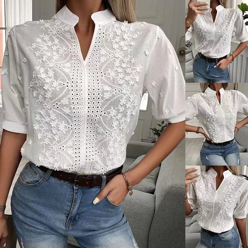 Fluid Chiffon Blouse