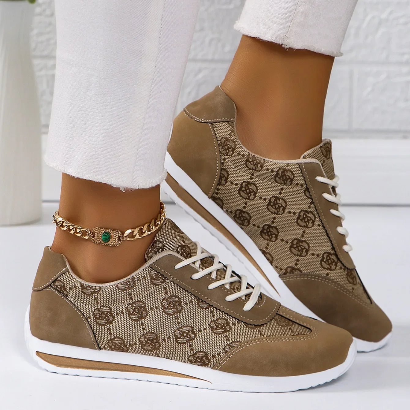 Luxurious Leather Sneaker