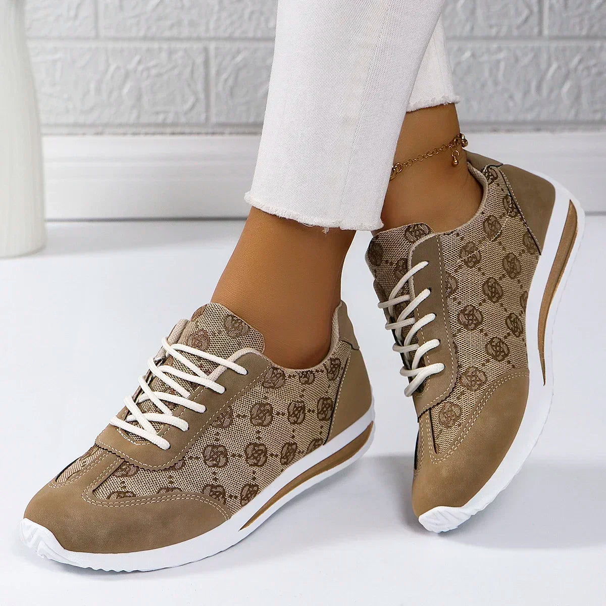 Luxurious Leather Sneaker
