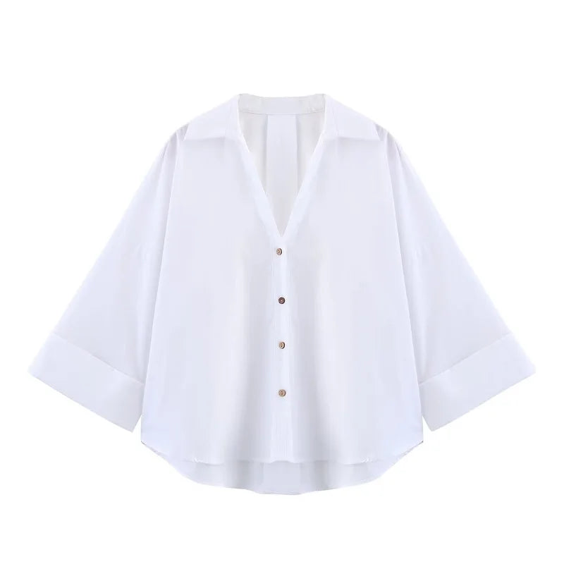 New Elegant Pleated Blouse