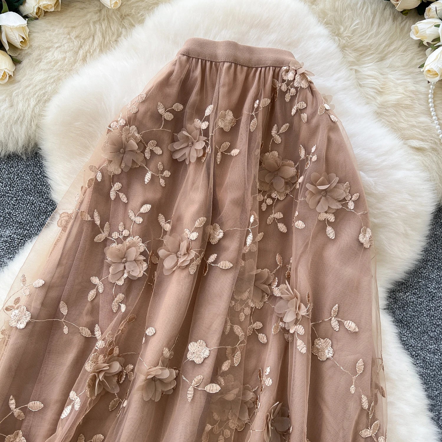 Dynamic Pleated Skirt