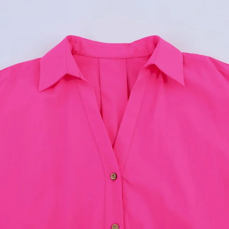 New Elegant Pleated Blouse