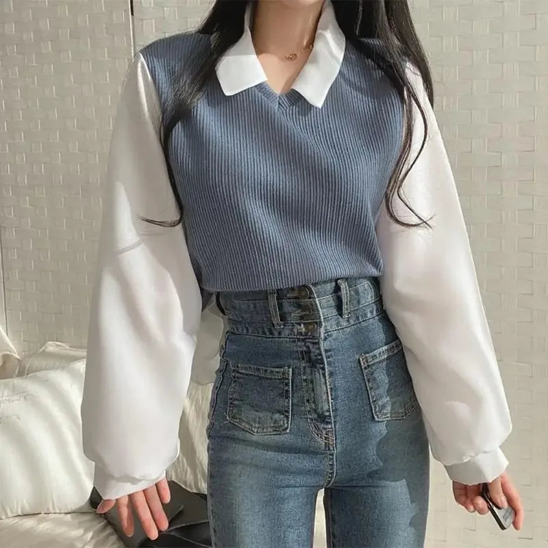 Cozy Turtleneck Blouse