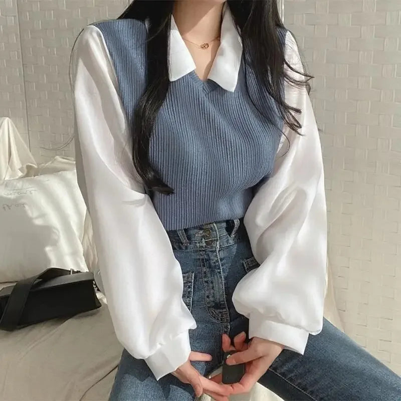 Cozy Turtleneck Blouse