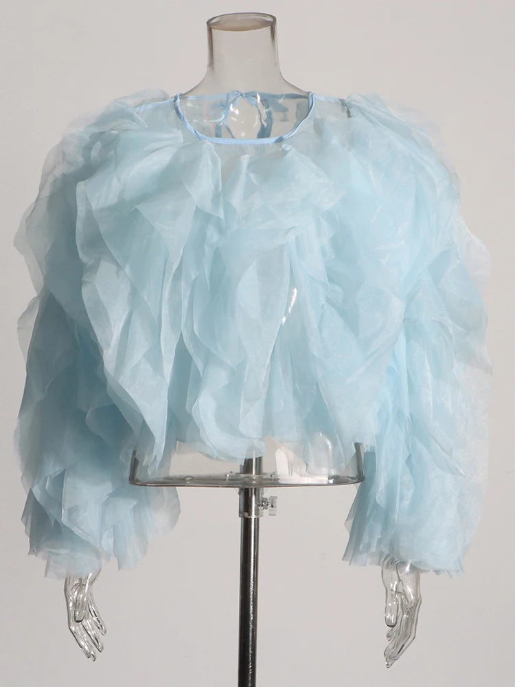 Fluid Chiffon Blouse