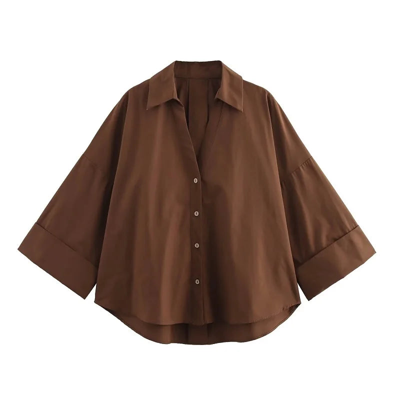New Elegant Pleated Blouse