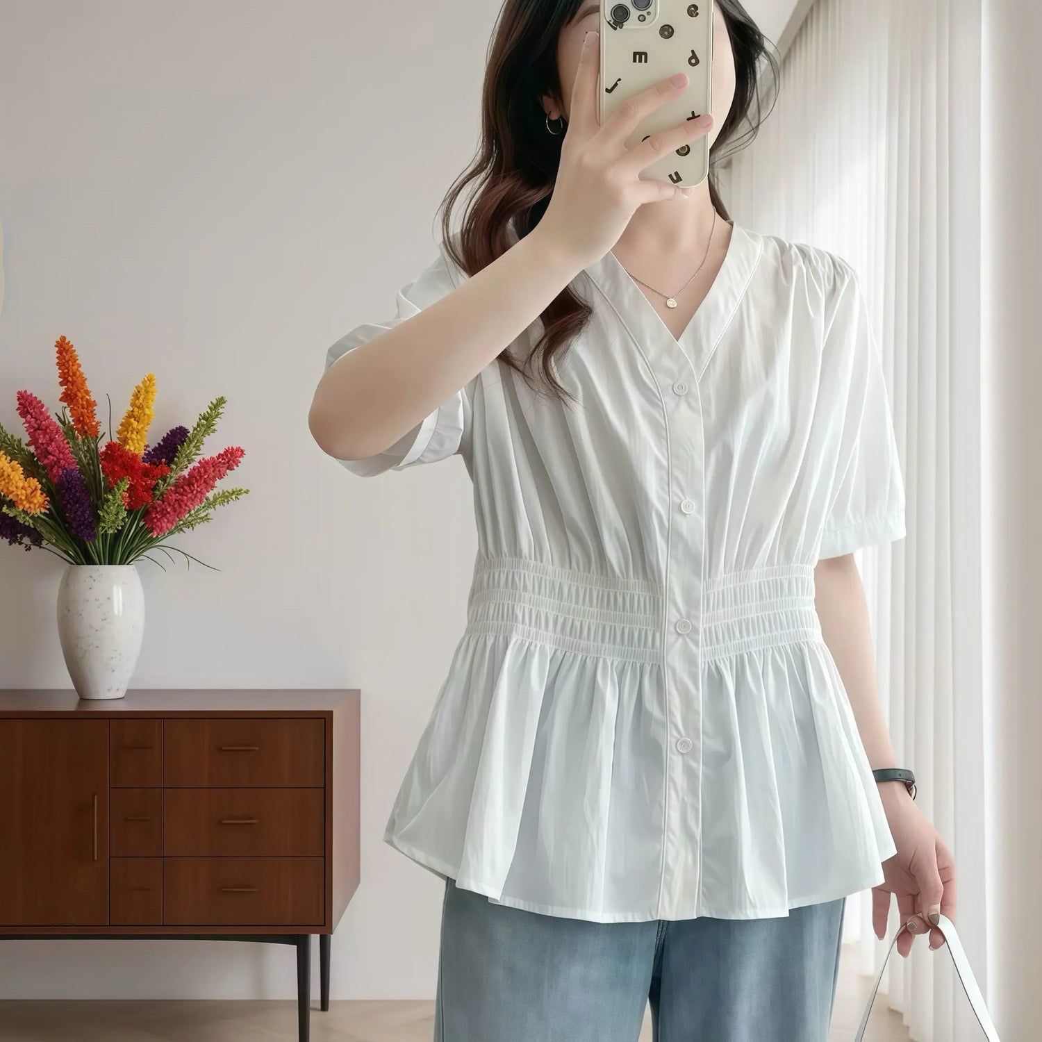 Classic Tweed Blouse