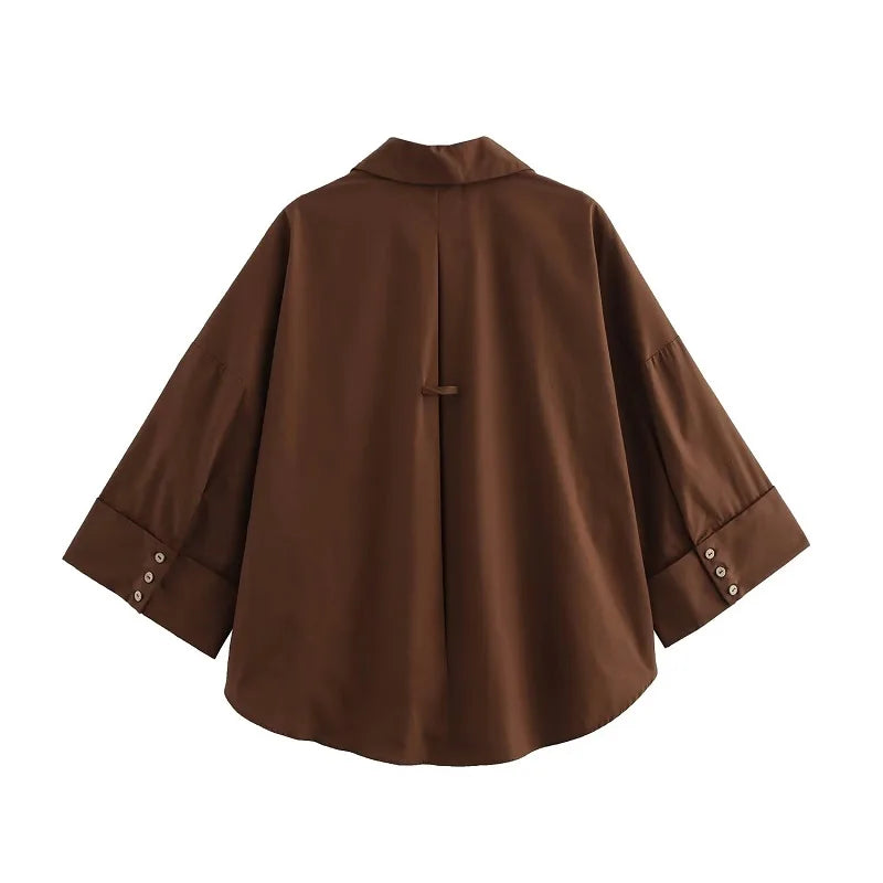 New Elegant Pleated Blouse