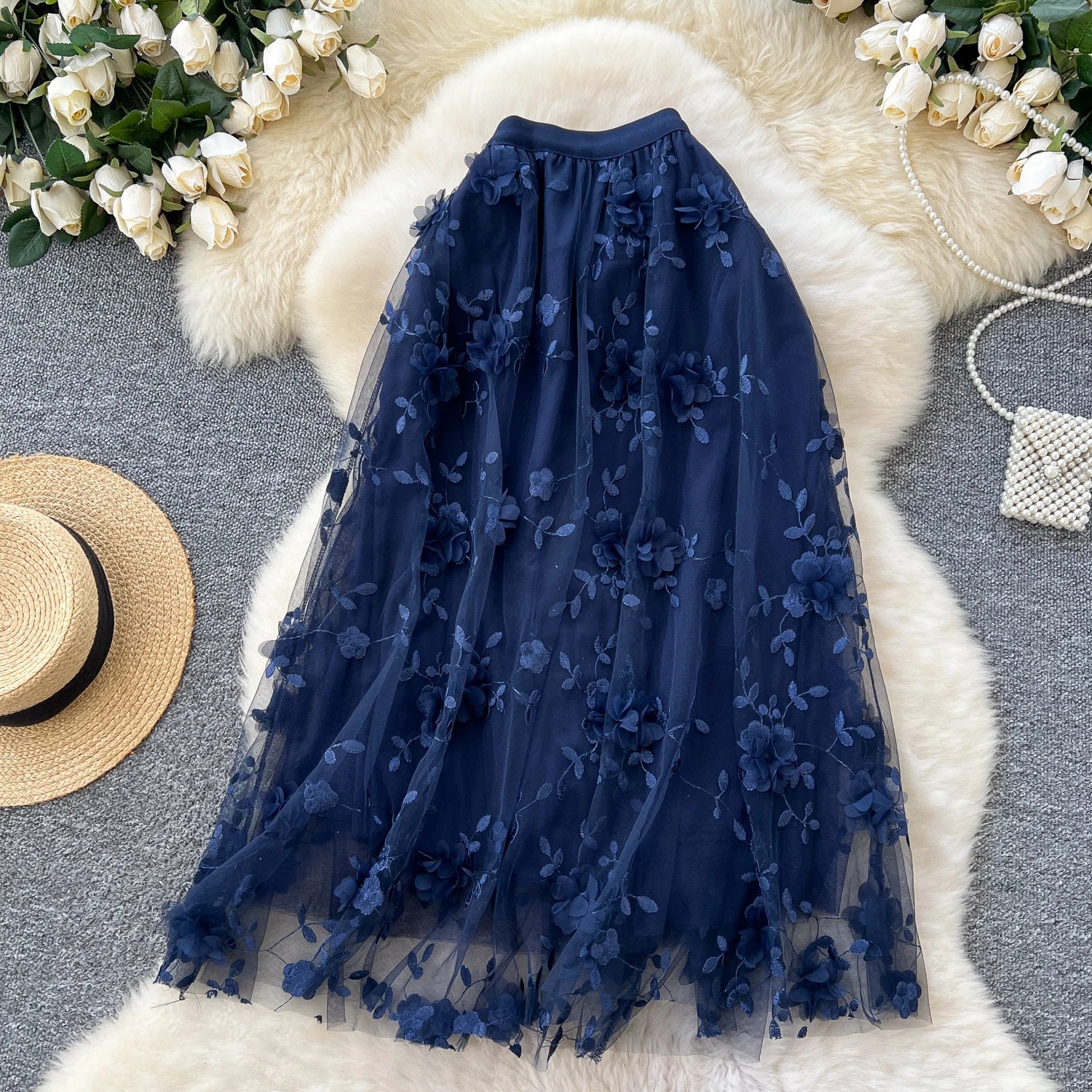 Dynamic Pleated Skirt