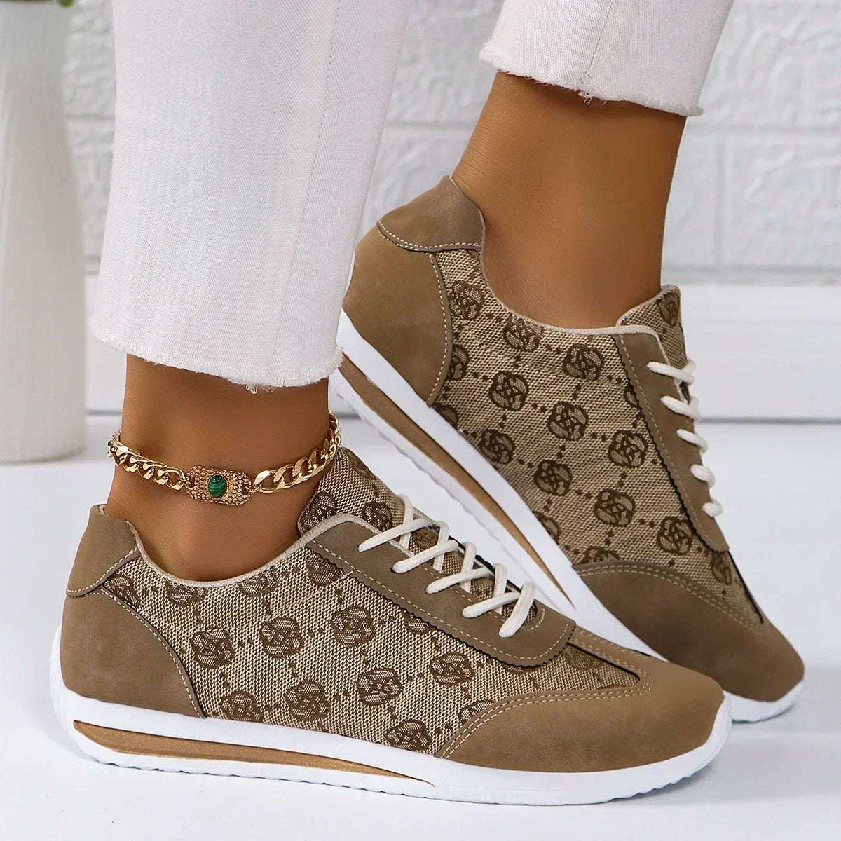 Luxurious Leather Sneaker