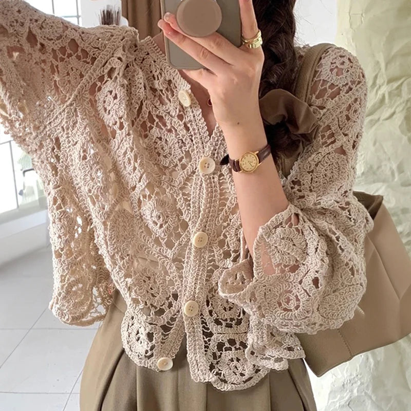 Fluid Chiffon Blouse