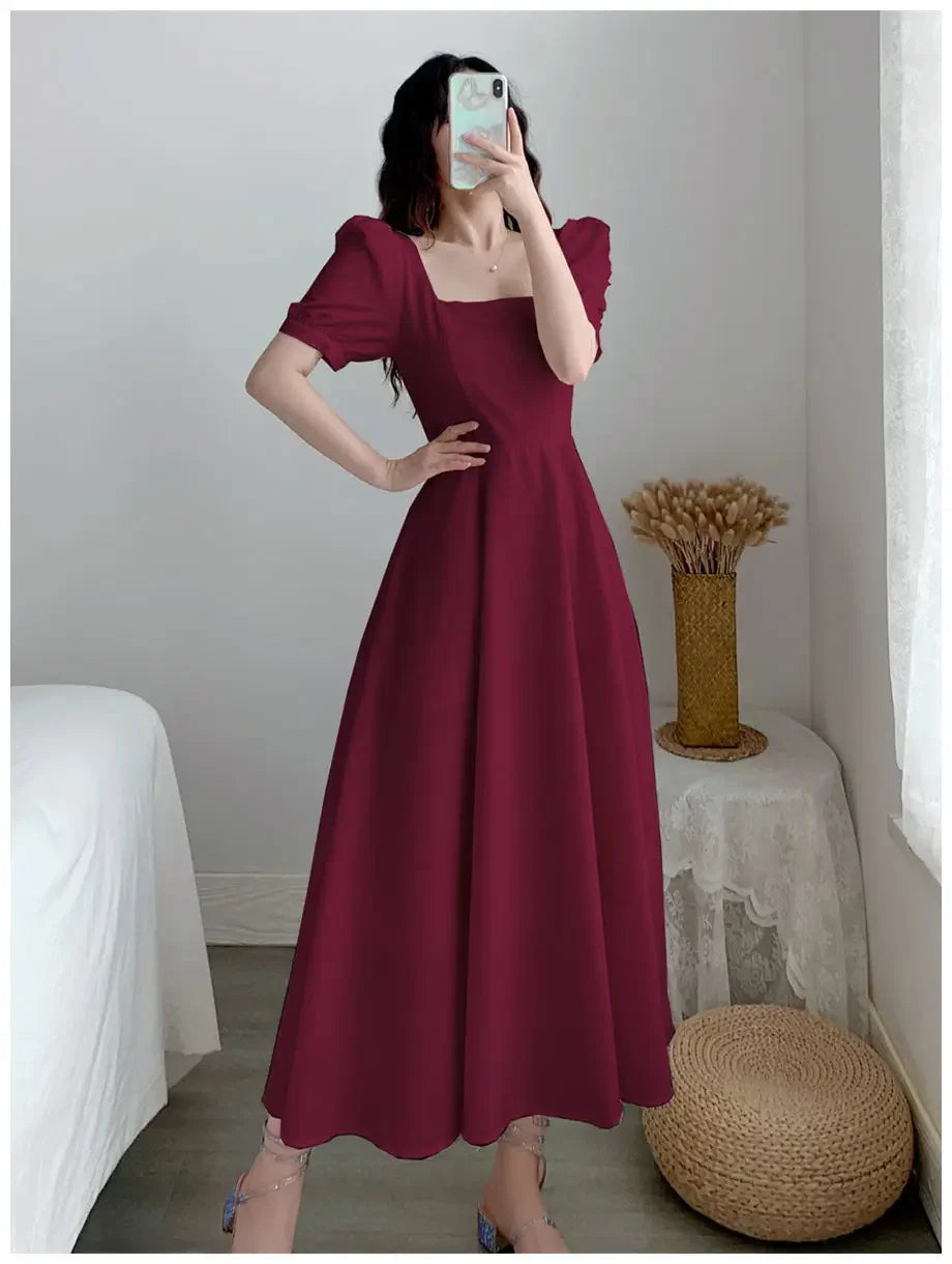 Premium Cashmere Midi Dress