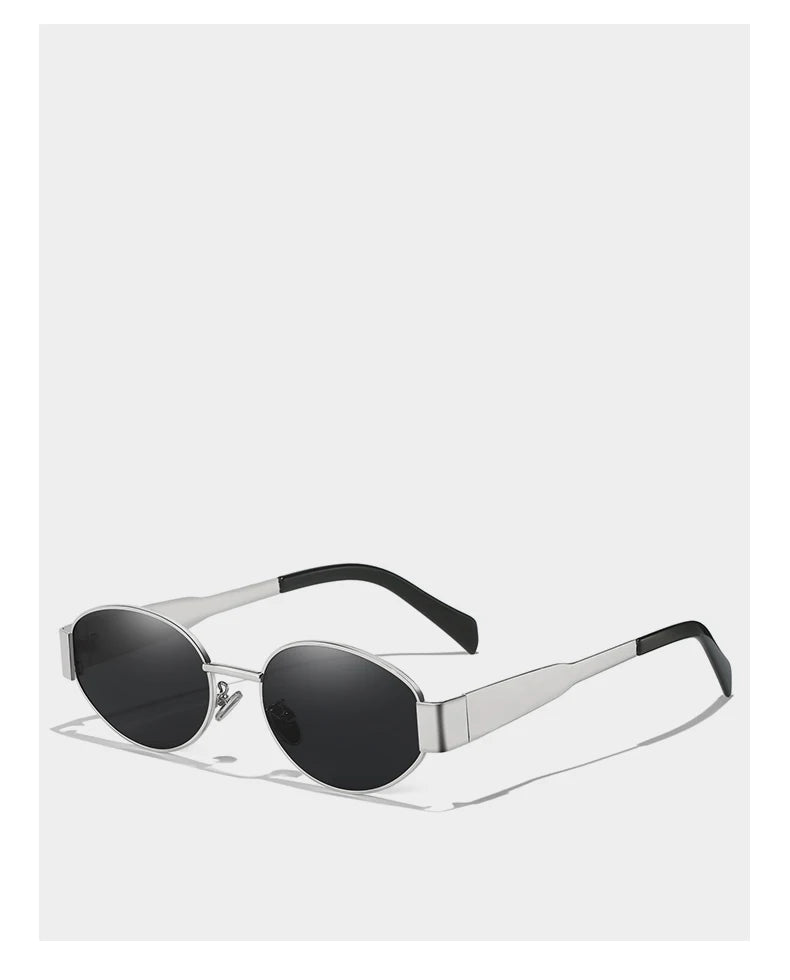 New Sunglasses  Alloy Oval Eyewear