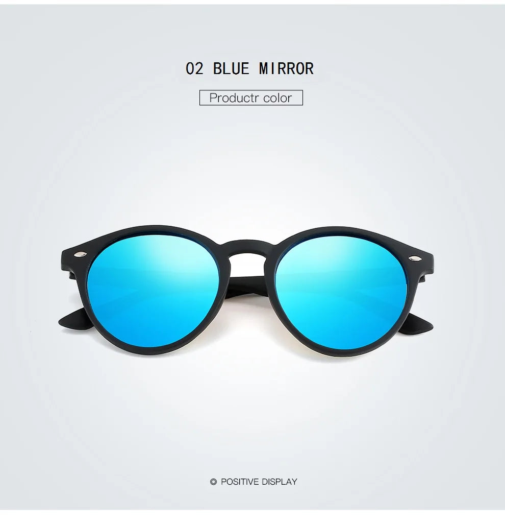 Mirrored Lens Sunglasses