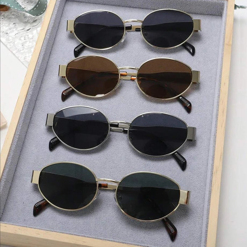 Kit with 4 Units Elegant Cat Eye Sunglasses