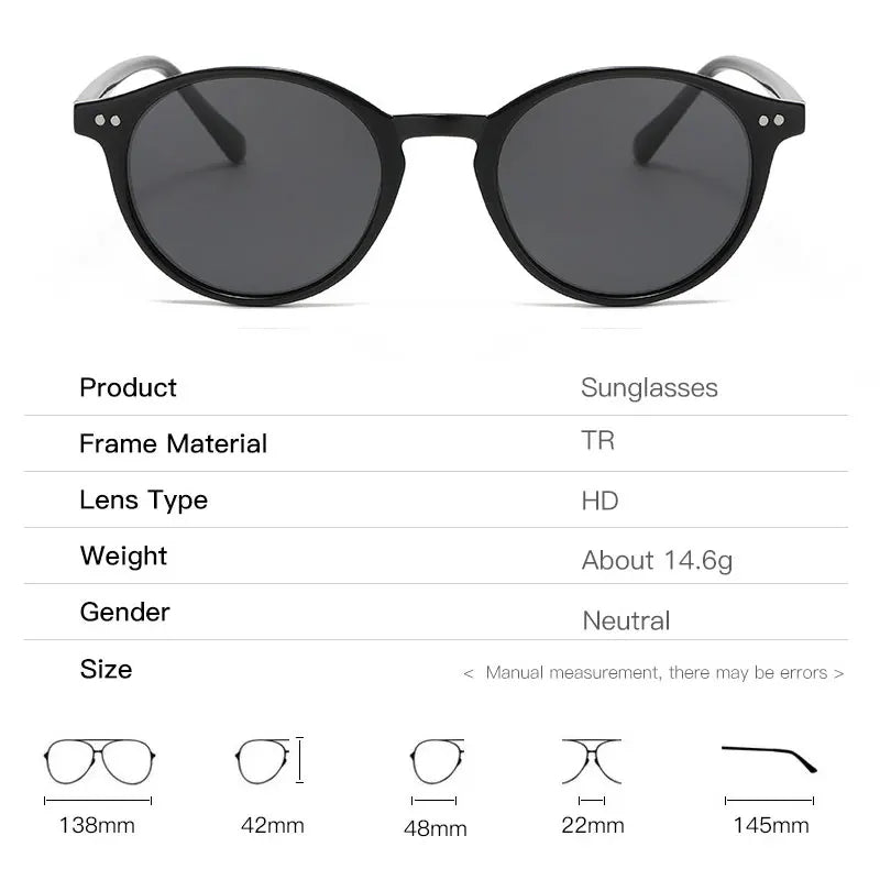 Oversized Round Sunglasses