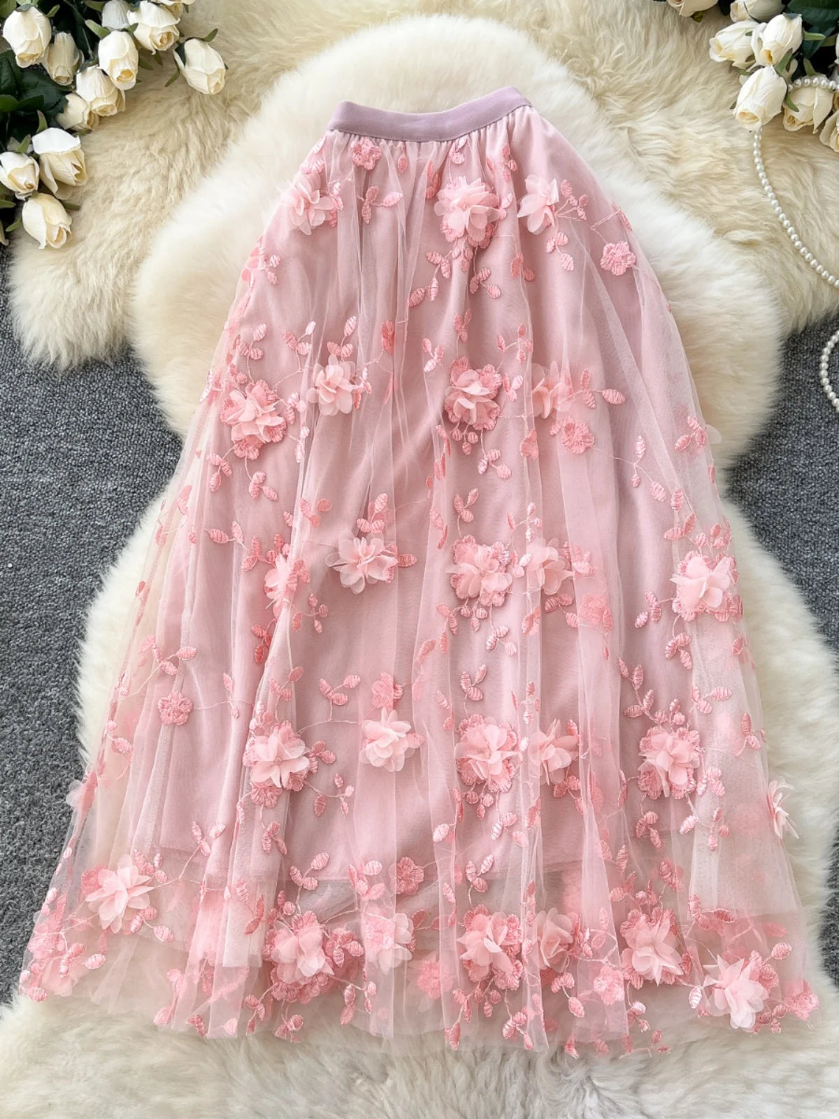 Dynamic Pleated Skirt