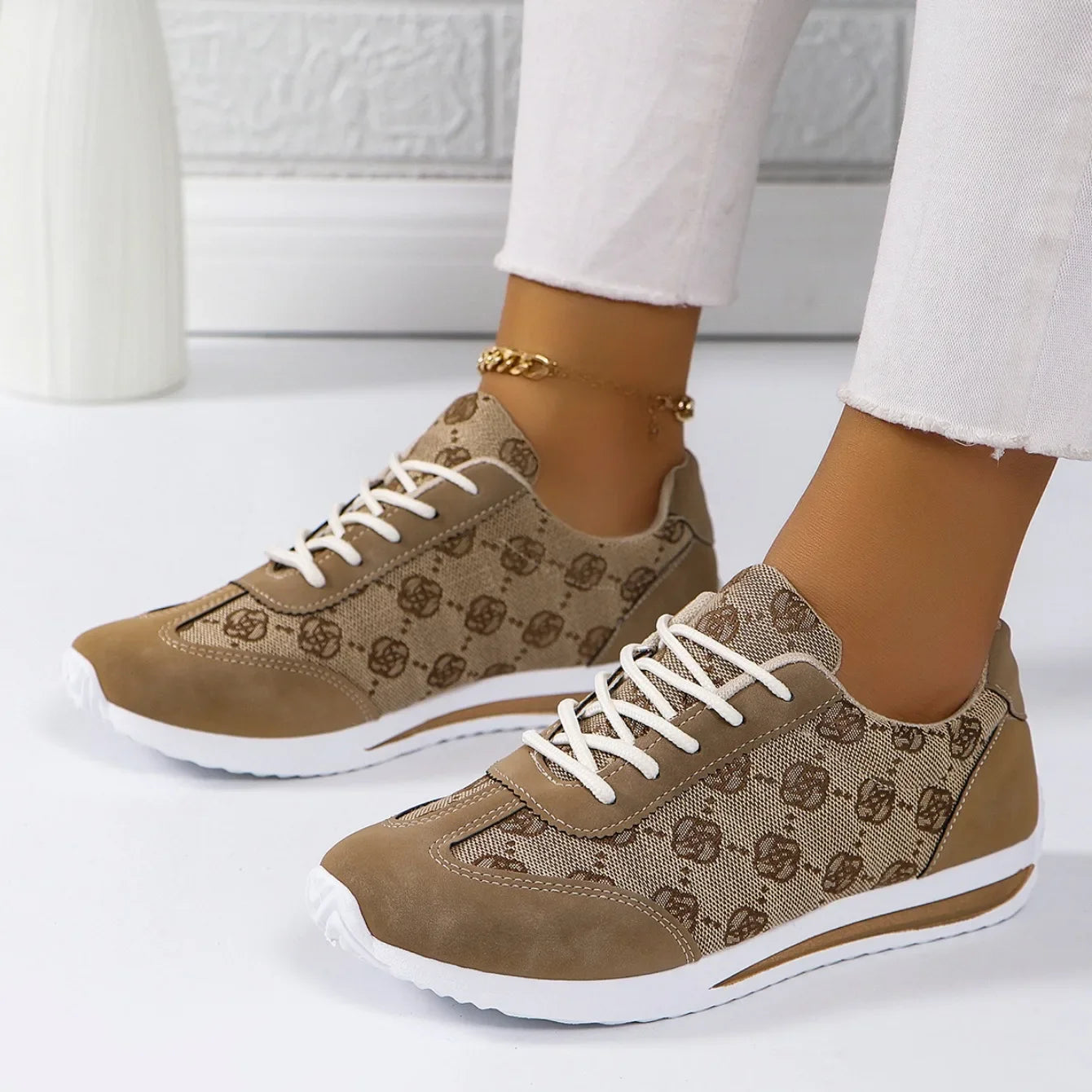 Luxurious Leather Sneaker