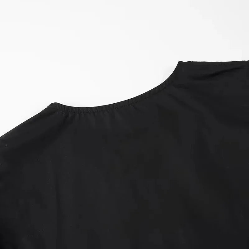 Synthetic Suede Blouse