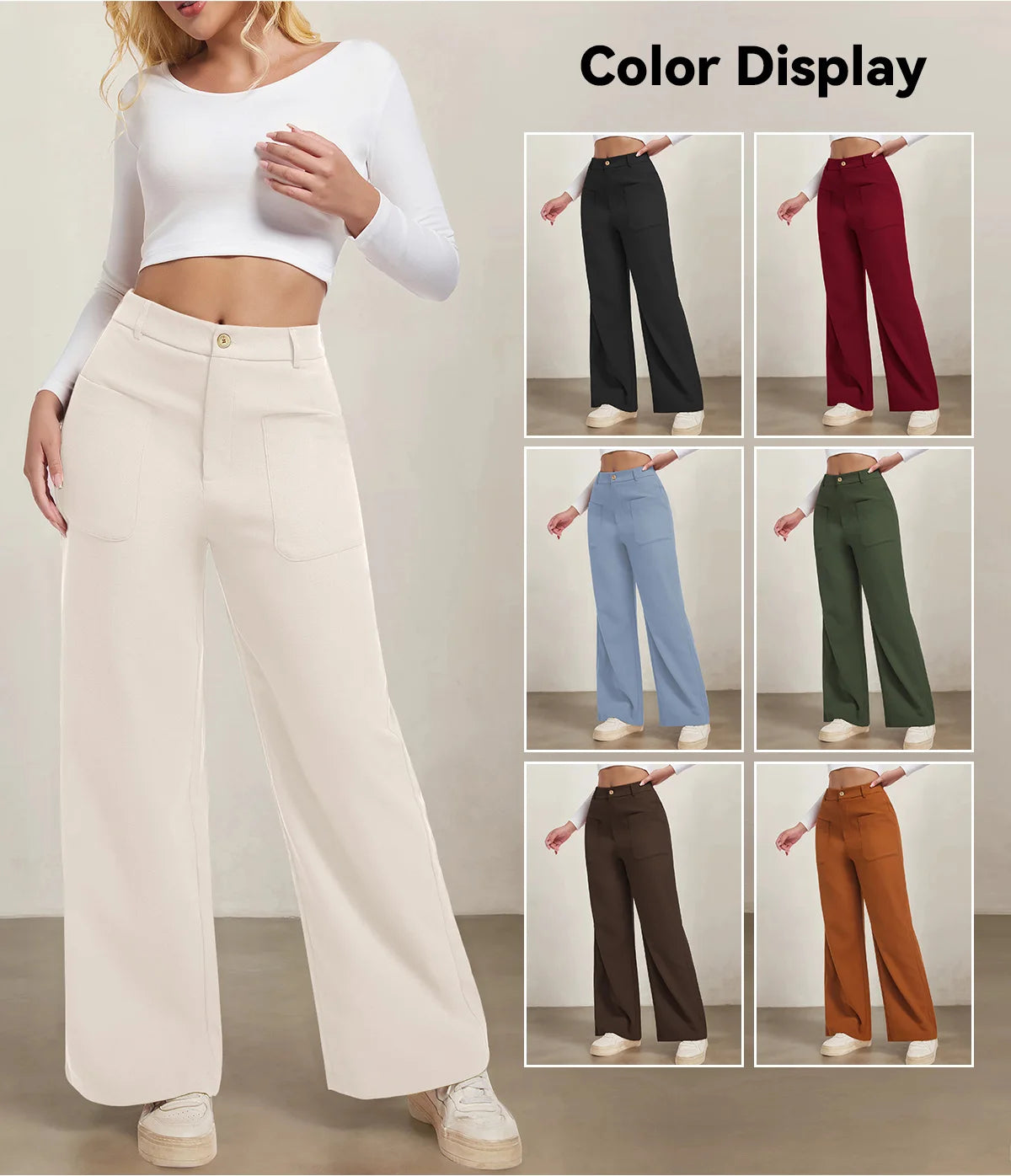Pants Refined Palazzo