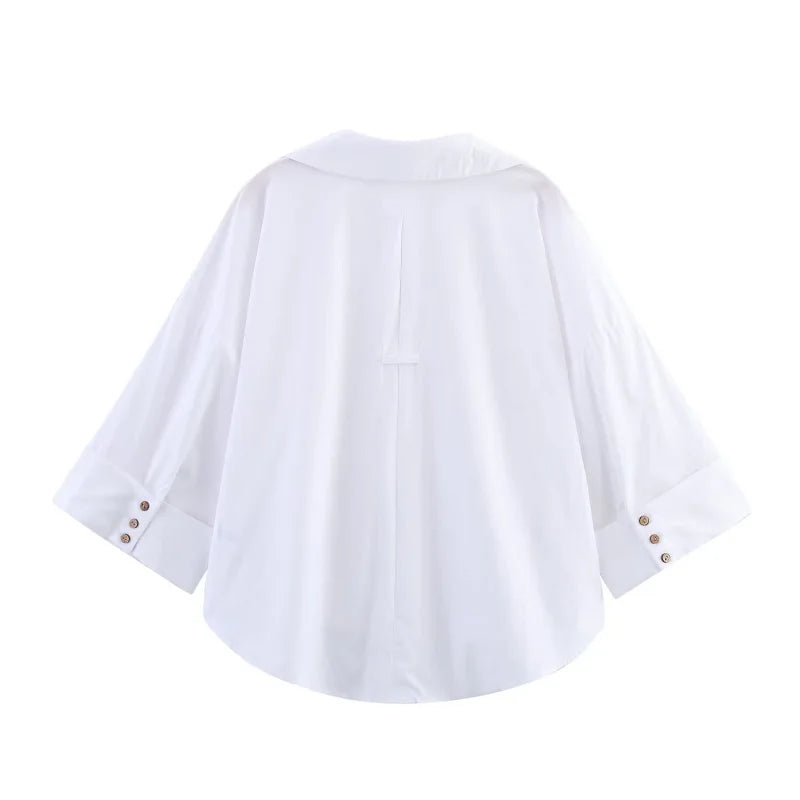 New Elegant Pleated Blouse