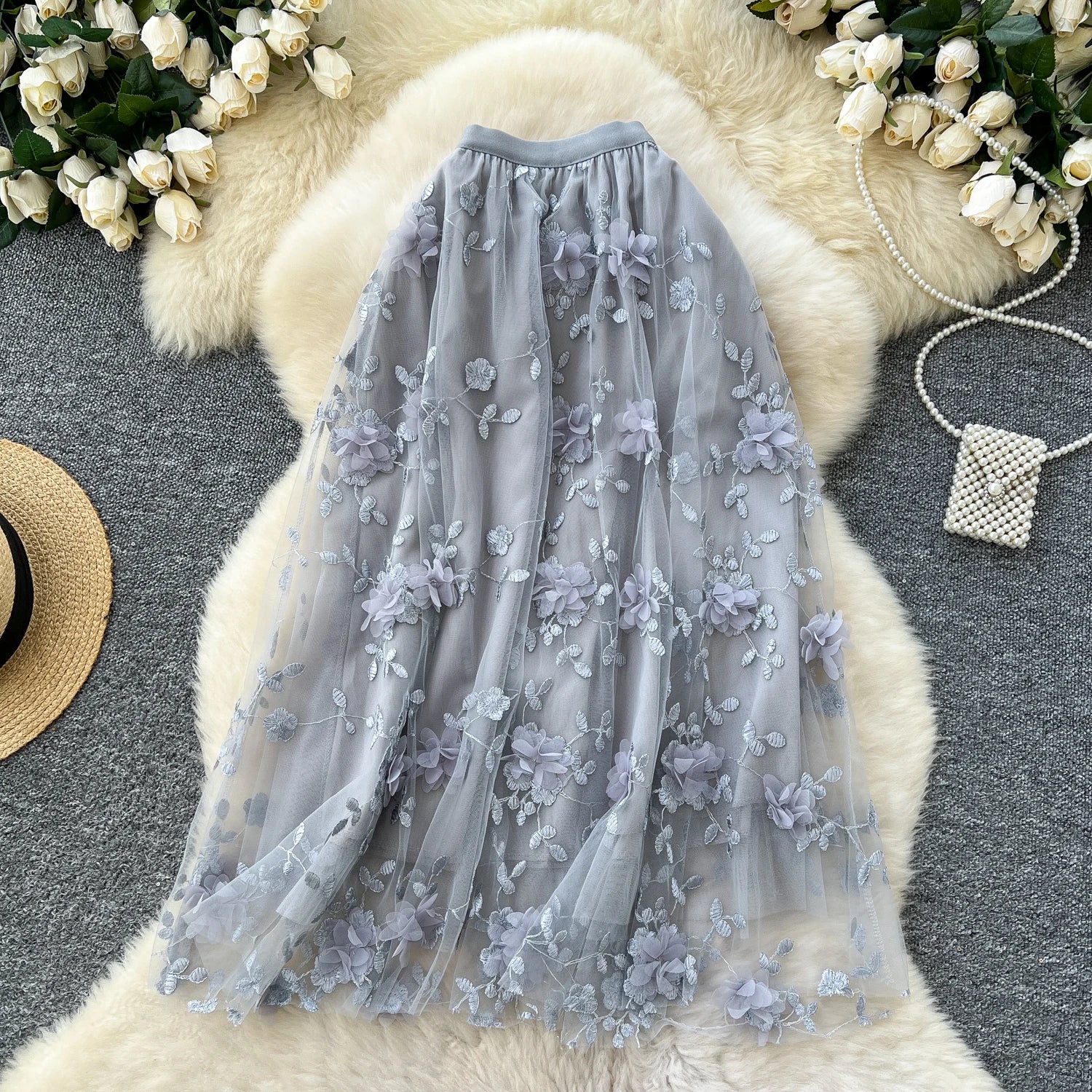 Dynamic Pleated Skirt