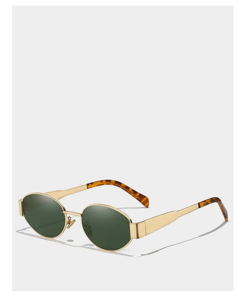 New Sunglasses  Alloy Oval Eyewear