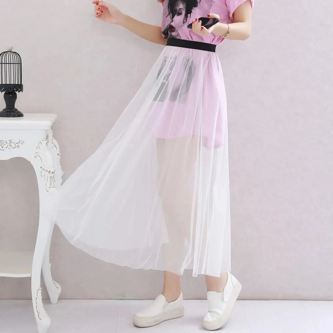 Tailored Office Skirt