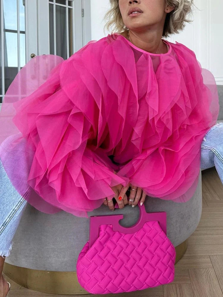 Fluid Chiffon Blouse